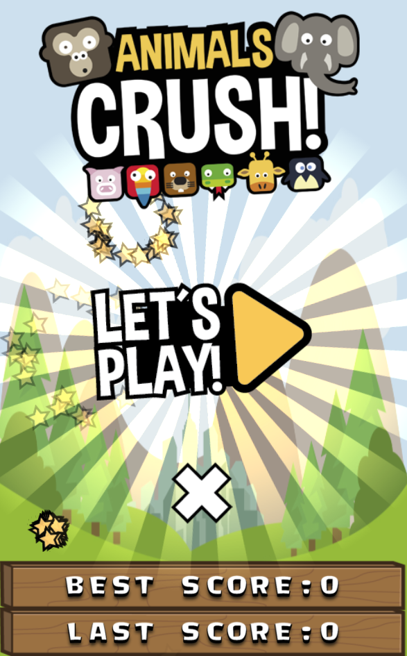 animals crush match 3